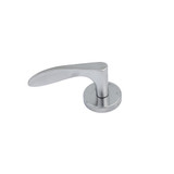 Lockwood 1370 Exterior Round Rose Fixed Half Lever 153
