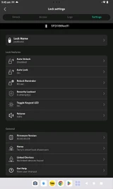 Igloohome management App: Smartphone example screenshots