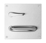 Lockwood 201 Interior Plate with DDA Turn 96 Lever Pentagon