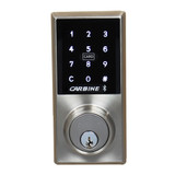 Carbine CEL2 RFID Deadbolt Satin Nickel B'Tooth