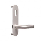 Lockwood 212 Exterior Plate with Cylinder Hole 96 Lever
