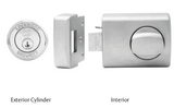 002 Deadlatch with Knob Timber Frame Strike SCP