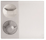 Lockwood 220D Concealed Fix Plate with Turn & 22 Knob - Stainless Steel