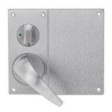 Lockwood 221D Visible Fix Plate Concealed Privacy Indicating Turn 23 Lever