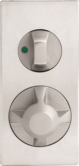 Lockwood 222D Concealed Fix Plate Concealed Privacy Indicating Turn 22 Knob
