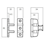 Lockwood 303 Single Cylinder Deadlock