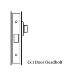 Lockwood 3571 Mortice Deadlock Inside Turn