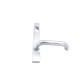 Lockwood 4908 Square End Plate CylinderHole Fix 70 Lever