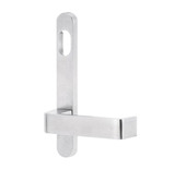 Lockwood 5801 Round End Plate Cylinder Hole & 90 Lever