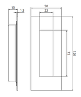 Lockwood Flush Pull (FP2)