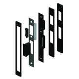 Lockwood Optimum/Induro Strike - Aluminium French Door - Stainless Steel
