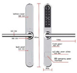 Auslock S31B Fix Plate (Sliding Door)