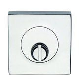 Lockwood 1429/IN - Symphony 1420 Square Rose Non-Indicating Accessible Turnknob Escutcheon