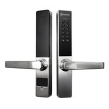 McGrath Stafford with Raised Buttons and DDA Compliant Handles - 60/70mm Adjustable Latch - Fire Rated Smart Lock