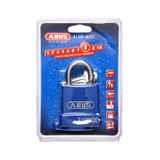 ABUS Submariner Series Premium Weatherproof Rekeyable Padlock With 53mm Covered Brass Body and 25mm Stainless Steel Shackle Display Pack - Blue