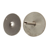 BDS Filler Plate 48mm Dia For 201 Rim Cylinder Hole AA - Stainless Steel