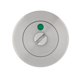 Dormakaba Round Rose Indicating Emergency Release - Satin Stainless Steel