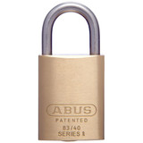 ABUS 83 Series Premium Rekeyable Padlock With 40mm Brass Body and 25mm Stainless Steel Shackle KD