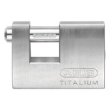 ABUS 82TI/70 TITALIUM Monoblock Padlock - Display Pack