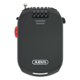 ABUS Combiflex 2503/120 Combination Cable Lock With Adjustable Retractable Cable and Mounting Pouch Display Boxed