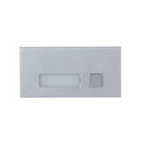 Dahua Intercom Modular Outdoor Station - One-Button Module - IP65 - IK07 - Silver