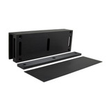 FSH Maglock Glass Door U Bracket to suit FEM4300M - Black