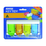 Kevron Key Tag Rack ID9 4 Tag Rack - Mixed Colours