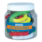 Kevron Coil Expanding AL1030 Tub (Box of 15) - Mixed Colours