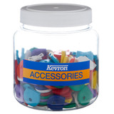 Kevron Key Head Caps AL1053TB (Box of 200) - Mixed Colours