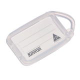 Kevron Keyhook Tag ID13 Clr with Inserts Supplied Not Fitted (Box of 50) - Clear