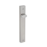 Dormakaba Narrow Square End Plate Furniture Visible Fix with Turn Only - Satin Stainless Steel