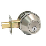 Kaba Deadbolt B Series Double Cylinder Deadbolt - Satin Stainless Steel