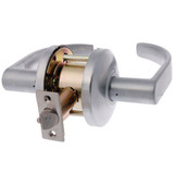 Brava Metro EV8000 Series Passage Lever Set 70mm Backset - Satin Chrome