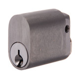 BDS Oval Cylinder LW5 Profile KD With Blank Faceplate X W Z & R CAMS - Satin Chrome