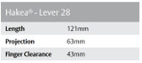 Passage Set & 28 Lever