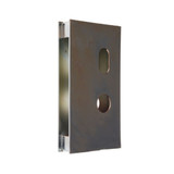 BDS Lock Box to suit Protector Large 55mm Backset 95x171x25mm - Silver