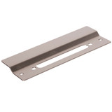 BDS Blocker Plate Set For Plate Furniture and 23mm Backset Mortice Lock 245x90x2m AA - Stainless Steel