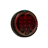 S&G Spartan/Titan D-Drive Keypad with Light 6130-311 - Black with Chrome Bezel
