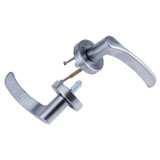 Lockwood Velocity 55mm Round Privacy Set & 34 Lever