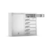 Creone Keybox 9006E Expansion Cabinet - 6 Door Unit - White