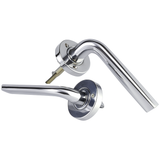 Lockwood Velocity 55mm Round Privacy Set & L4 Lever