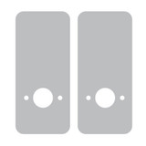 ADI Cover Plate suits Salto XS4 Mini (Box of 2) - Stainless Steel