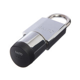 Salto Geo 2nd Generation 48mm Padlock with- Removable Knob - Chrome Plated