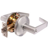 Brava Metro EU Series Privacy Lever Set Non-Clutching 70mm Backset - Satin Chrome