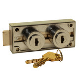 Ross / Ava Dual Key Safe Deposit Lock