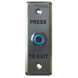 Neptune Press To Exit -Mullion -No/Nc/C -Led -0.9mm SS - Stainless Steel