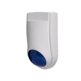 Neptune Outdoor Slimline Combo Siren and Strobe - White/Blue