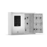 Creone Keybox Basic 9001B with Backup Battery - 29 Key Hook Capacity - White