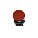 Neptune Red Mushroom Latching Button Only - Red