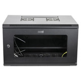 Datatek 6RU 450mm Deep Wall Mount Data Cabinet FPs Series Includes Accessories 600W x 450D x 370H (mm)